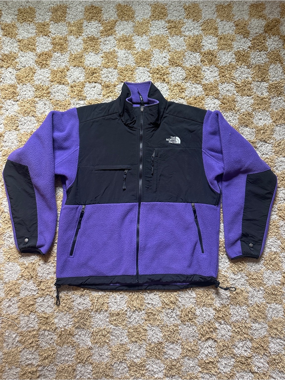 Purple North Face Retro Denali Fleece Jacket